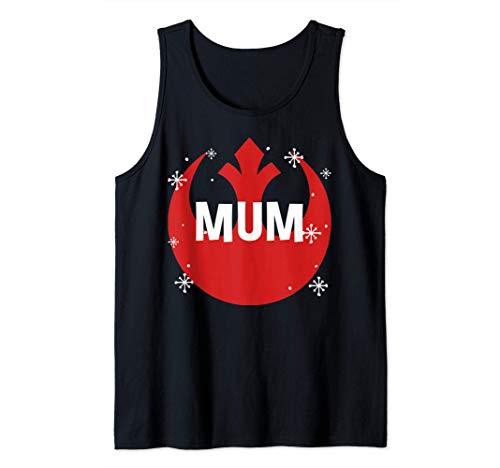 Star Wars Mum Rebellion Snowflake Logo Camiseta sin Mangas