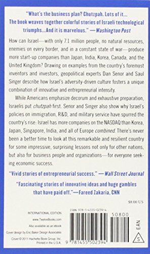 Start-Up Nation: The Story of Israel's Economic Miracle