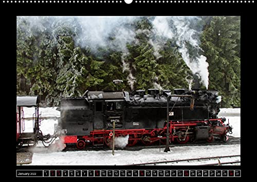 Steam Experience (Premium, hochwertiger DIN A2 Wandkalender 2022, Kunstdruck in Hochglanz): Steam locomotives in the heart of Germany (Monthly calendar, 14 pages )