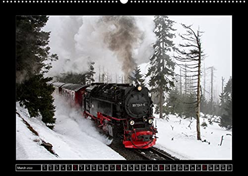 Steam Experience (Premium, hochwertiger DIN A2 Wandkalender 2022, Kunstdruck in Hochglanz): Steam locomotives in the heart of Germany (Monthly calendar, 14 pages )