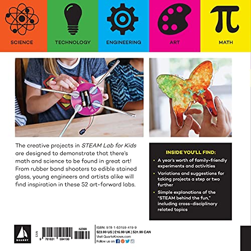 STEAM Lab for Kids: 52 Creative Hands-On Projects for Exploring Science, Technology, Engineering, Art, and Math (17)