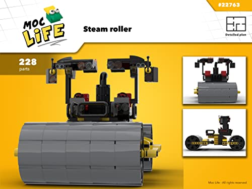 Steam Roller (Instruction Only): Moc Life (English Edition)