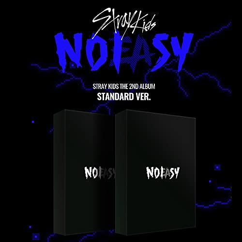 STRAY KIDS - NOEASY [Normal ver.] (Vol.2) Álbum+juego de tarjetas de fotos adicionales (A ver.)