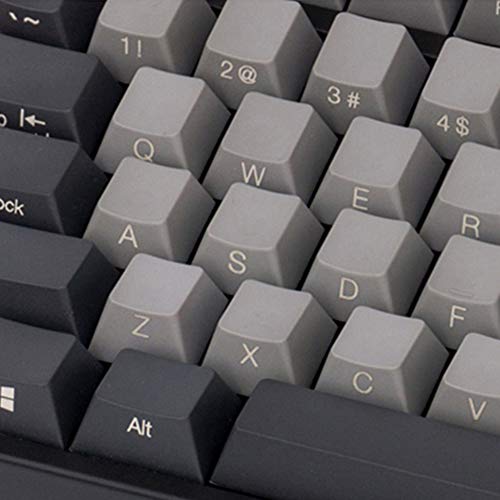 Sunzit Keycaps, 87 Tecla PBT Keycap Teclado Mecánico Lado Grabado Keycaps Juego para Magic Duck/Cherry MX Teclado Interruptor Mecánico
