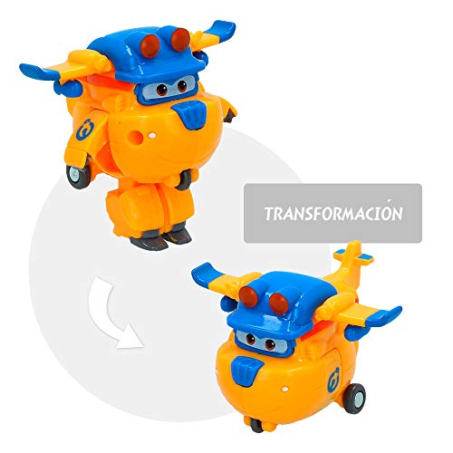 Super Wings - 4 figuras de acción transformables Super Wings Transform-a-Bots (85361)
