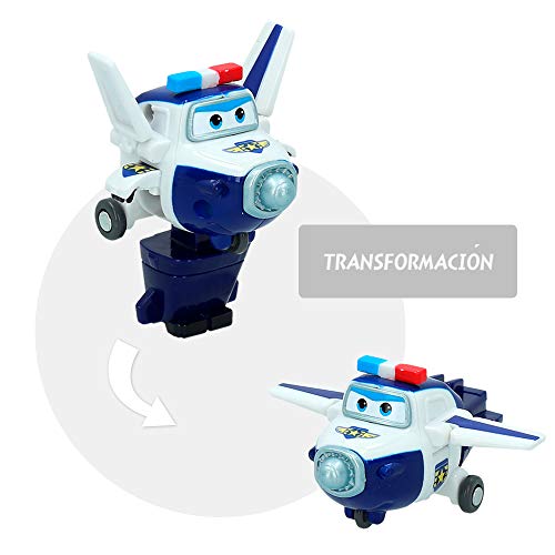 Super Wings - 4 figuras de acción transformables Super Wings Transform-a-Bots (85361)