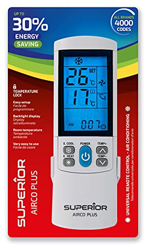 Superior Electronics AirCo Plus, control remoto universal para acondicionadores de aire