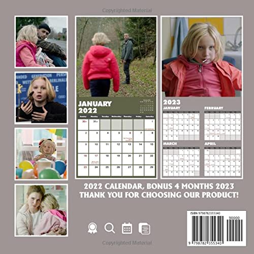 System Crasher Movie 2022 Calendar: Movie TV Series Film Calendar 2022, January 2022 - December 2022, 12 Months, Squared Monthly, Mini Planner | ... Calendrier | BONUS Last 4 Months 2023