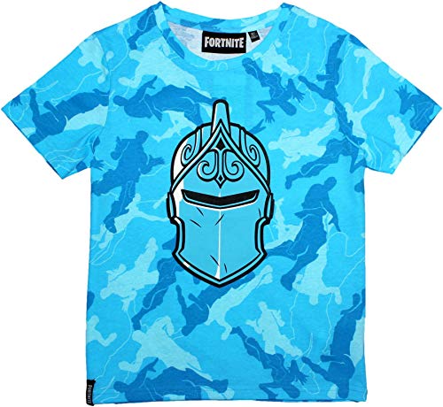T-Shirt Fortnite - Black Knight Militare Blu M/Corta-16 ANNI