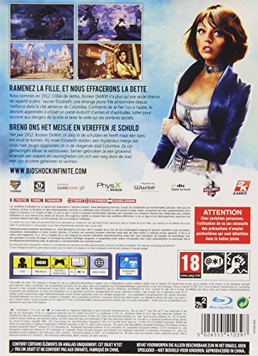 Take-Two Interactive BioShock Infinite - Juego (PS3, PlayStation 3, Acción / Aventura, RP (Clasificación pendiente))