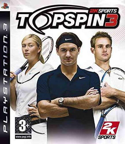 Take-Two Interactive Top Spin 3, PS3 - Juego (PS3, PlayStation 3, Deportes, 2K Sports/PAM Development, E (para todos), ENG)