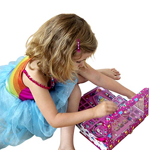 Taldec Princesses-Coffret Bijoux Charms Disney Príncesas – Caja de Joyas con Abalorios, Multicolor (T18106)