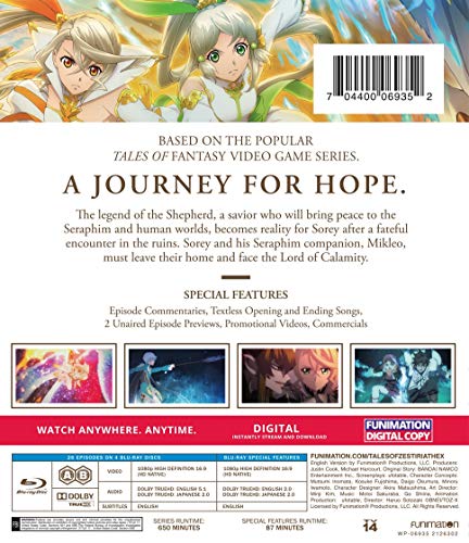 Tales Of Zestiria The X: Complete Series (4 Blu-Ray) [Edizione: Stati Uniti] [Italia] [Blu-ray]