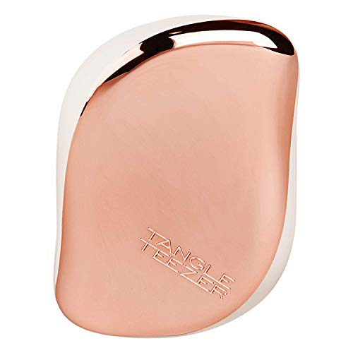 Tangle Teezer - Cepillo Desenredante Compacto Styler Rosa Dorado Cream
