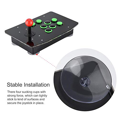 Tangxi Classic Arcade Game Machine USB PC Juegos de computadora 2 Jugadores Arcade Game Console Joystick Controller para Rocker Platform/GOTVG Platform/ACR Platform