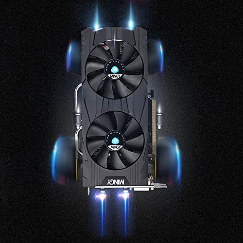 Tarjeta de Game Graphics- (GTX 1060 3G GDDR5 DVI-D DP HDMI 192 Bit) Tarjeta de gráficos de oficina de alto rendimiento, Tarjeta de gráficos de video de computadora, frecuencia básica 1506MHz, frecuenc