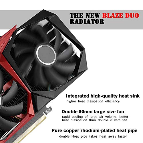 Tarjeta Gráfica 3G Flame Ares 2 * Fan GDDR5 /Tarjeta Gráfica Juego de computadora /GDDR5, Frecuencia de Memoria: 7Gps, Ancho de bits: 96 bits/Capacidad 3GB