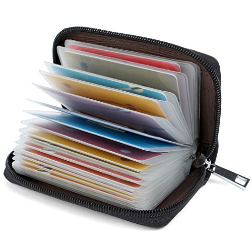 Tarjeteros para Tarjetas de Credito 26 Ranuras (Negro)