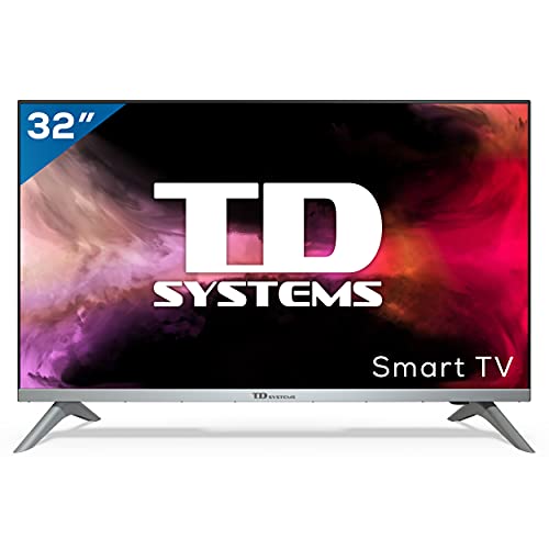TD Systems K32DLJ12HS - Televisores Smart TV 32 Pulgadas HD Android 9.0 y HBBTV, 800 PCI Hz, 3X HDMI, 2X USB. DVB-T2/C/S2, Modo Hotel. Televisiones