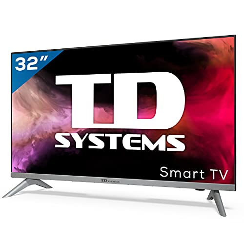 TD Systems K32DLJ12HS - Televisores Smart TV 32 Pulgadas HD Android 9.0 y HBBTV, 800 PCI Hz, 3X HDMI, 2X USB. DVB-T2/C/S2, Modo Hotel. Televisiones