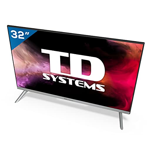 TD Systems K32DLJ12HS - Televisores Smart TV 32 Pulgadas HD Android 9.0 y HBBTV, 800 PCI Hz, 3X HDMI, 2X USB. DVB-T2/C/S2, Modo Hotel. Televisiones