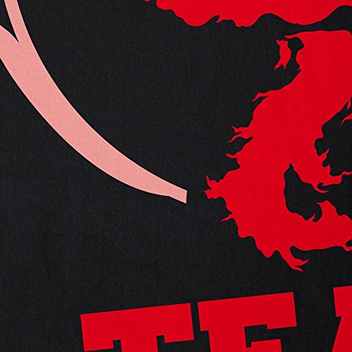 Team Rojo Valor Moltres Camiseta de Tirantes para Hombre Tank Top Fuego, Talla:XXL, Color:Negro