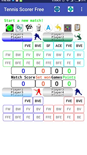 Tennis Stats Match Scorer plus online Radio, play music/videos,Sudoku,Tic-Tac-Toe games Free