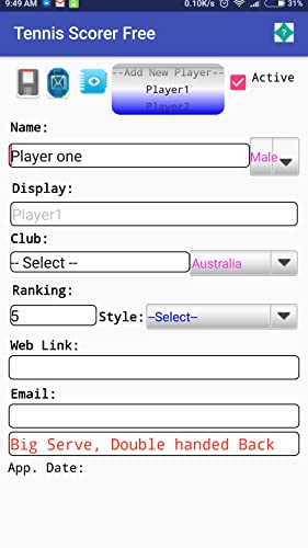 Tennis Stats Match Scorer plus online Radio, play music/videos,Sudoku,Tic-Tac-Toe games Free