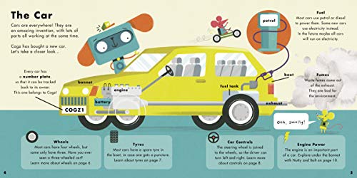 The Book of Cars and Trucks (Clever Cogz)