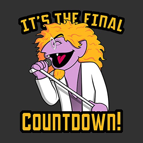 The Final Countdown The Count Sesame Street Europe Men's T-Shirt