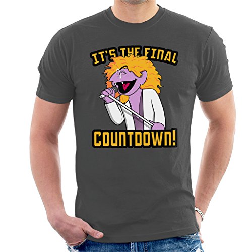 The Final Countdown The Count Sesame Street Europe Men's T-Shirt