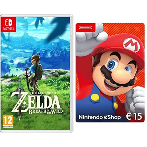 The Legend Of Zelda: Breath Of The Wild & Nintendo eShop Tarjeta de regalo de 15€