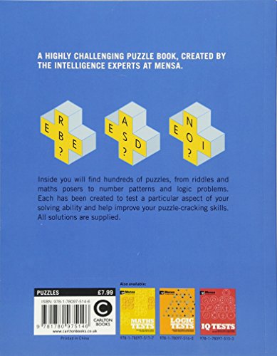 The Mensa - All-New Puzzle Book: More than 200 Enigmas, Puzzles and Conundrums