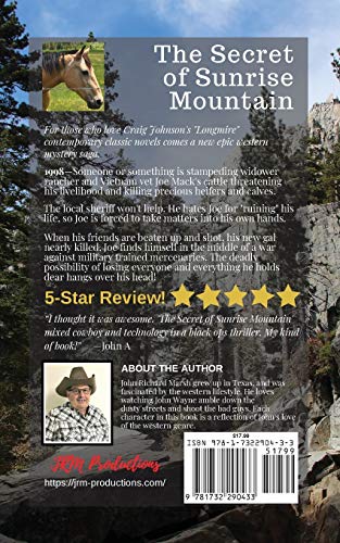 The Secret Of Sunrise Mountain: Book 3: The Sunrise Mountain Western Mystery Saga