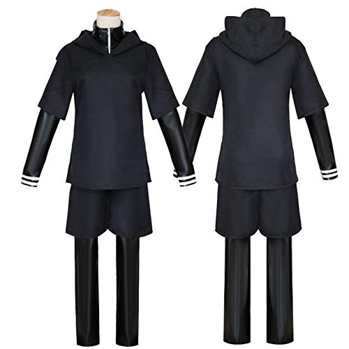 Tokyo Ghoul Cosplay Kaneki, Anime Tokyo Ghoul Ken Kaneki Cosplay Traje Mono Fiesta de Carnaval de Halloween Traje de Cosplay Conjunto Completo para Hombres