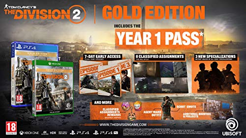 Tom Clancy's The Division 2 Gold Edition - PlayStation 4 [Importación inglesa]