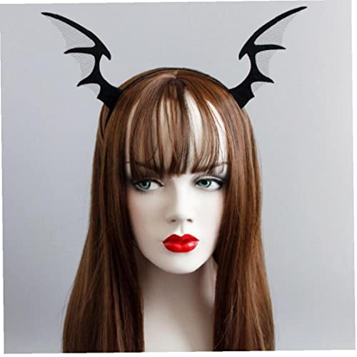 TOSSPER Divertido Halloween Headband Devil Fork Horquilla Fantasma Ghost Mano Alas Hornos Spider Web Headwear Partido Mascarada Accesorios para Cabello