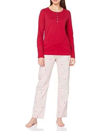 Triumph Sets PK Character 01 Buttons Juego de Pijama, Rosso Masai, 42 para Mujer