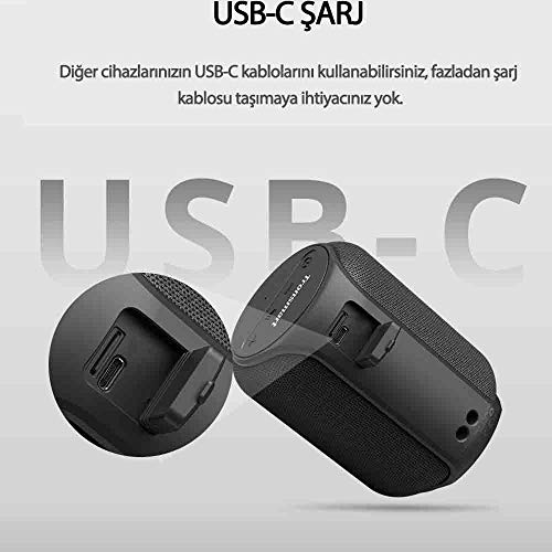 TRONSMART Element T6 MINI - Altavoz PC, Negro, 1 Pieza