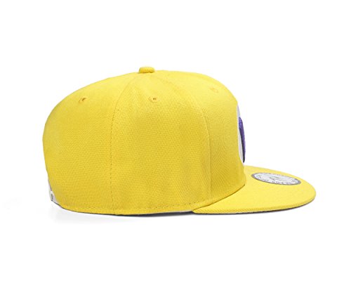 True Heads Gorra Snapback de Pico Plano Wario Amarillo