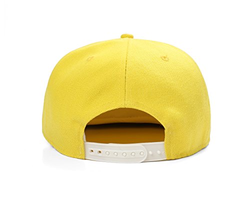 True Heads Gorra Snapback de Pico Plano Wario Amarillo