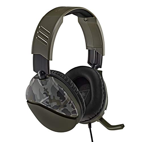 Turtle Beach Recon 70 Auriculares Gaming PS4, PS5, Xbox One, Nintendo Switch y PC, Verde (Camuflaje)