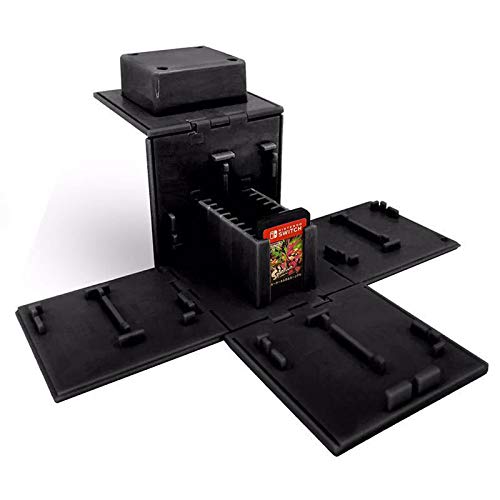 TUSNAKE Estuche para Juegos de Nintendo Switch,Funda para Tarjetas de Juego para Nintendo Switch con 16 Ranuras,Fun Gift for Kids (Zelda/Black)