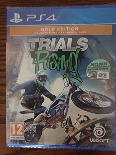Ubisoft Trials Rising - Gold Edition Oro PlayStation 4 Alemán vídeo - Juego (PlayStation 4, Racing, Modo multijugador, RP (Clasificación pendiente), Soporte físico)
