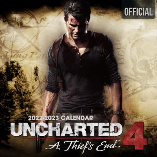 Uncharted 4 A Thief's End: OFFICIAL 2022 Calendar - Video Game calendar 2022 - Uncharted 4 A Thief's End -18 monthly 2022-2023 Calendar - Planner ... games Kalendar Calendario Calendrier). 3