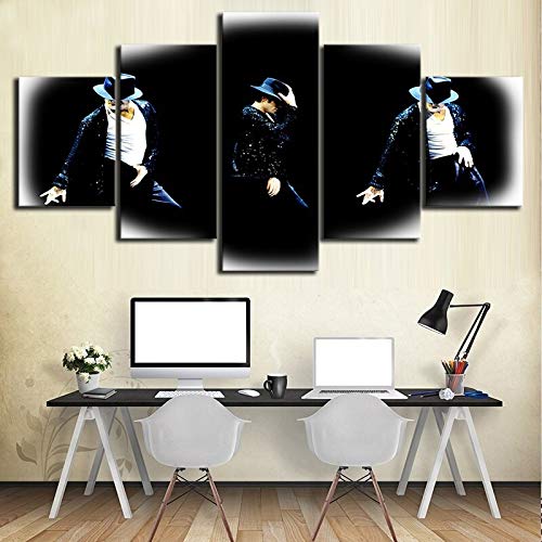 Unknow JIANGGE Cartel Pintura 5 Panel, Zombies Dying Light Game Canvas, Home Decoration Mural Paper Wall, Sin Marco,30x40-30x60-30x80cm