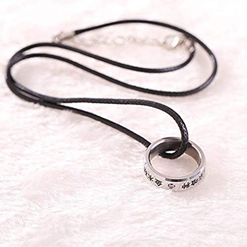 unknows Anillo, Desconocidos Cosplay Anime Tokyo Ghoul Ken Kaneki Juego De Anillos De Titanio De Acero Inoxidable Parejas Compromiso Alianzas De Boda para Fanáticos Cosplay Bisutería