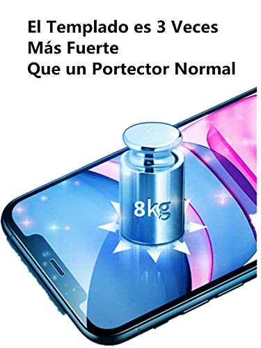 UNO' Protector pantalla 2 Unidades, Protector pantalla cristal templado compatible con iphone 11, Vidrio Templado Ultra Resistent Sin Burbujas, 9H, Antiarañazos, Apto Para Iphone 11 y Iphone XR.