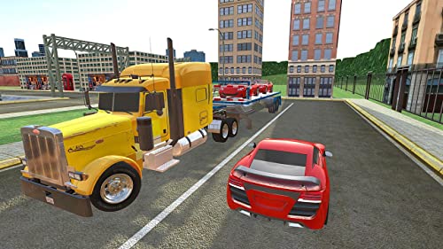 Uphill Cargo Truck Driving Simulator 3D: conductor del transportador de carga en Mega City Driving Parking Frenzy Adventure Simulation juegos gratis para niños 2018