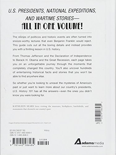 U.S. History 101: Historic Events, Key People, Important Locations, and More! (Adams 101)